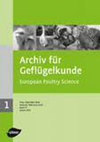 European Poultry Science杂志封面